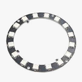 16-Bit WS2812B RGB LED Circular Development Board