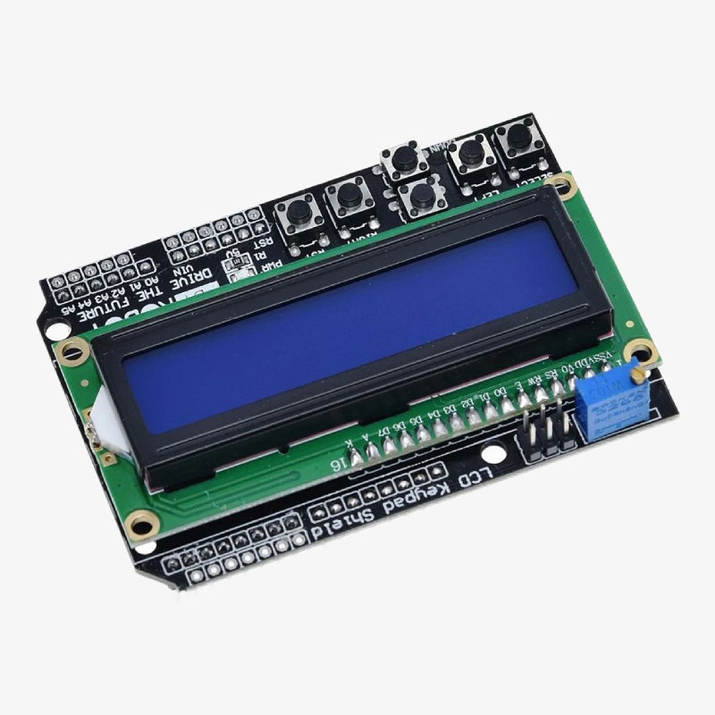 1602 LCD Board Keypad Shield with Blue Backlight