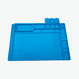 17.7 x 11.8 inch Heat Insulation Silicone Magnetic Soldering Repair Mat