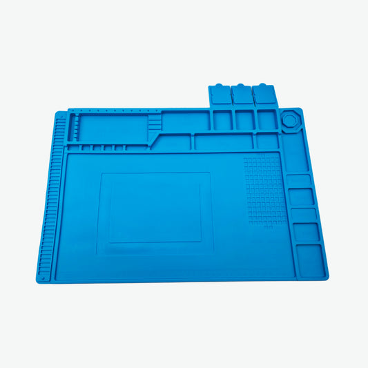 17.7 x 11.8 inch Heat Insulation Silicone Magnetic Soldering Repair Mat