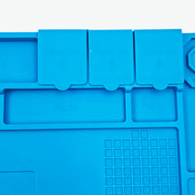 Load image into Gallery viewer, 17.7 x 11.8 inch Heat Insulation Silicone Magnetic Soldering Repair Mat ESD Protection MAT