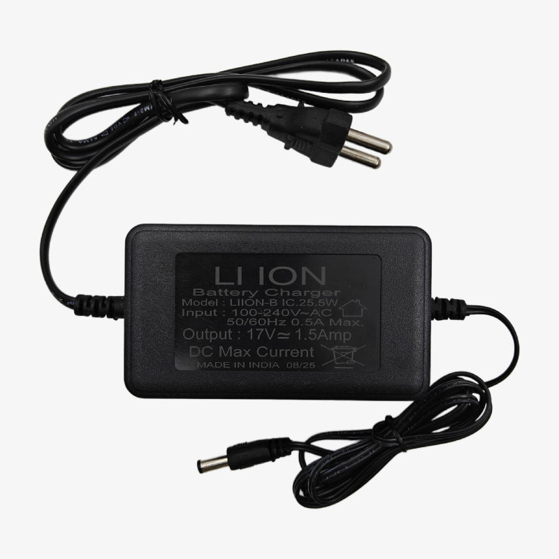 17V 1.5A Lithium-Ion Battery Charger for 4S NMC Battery Pack 