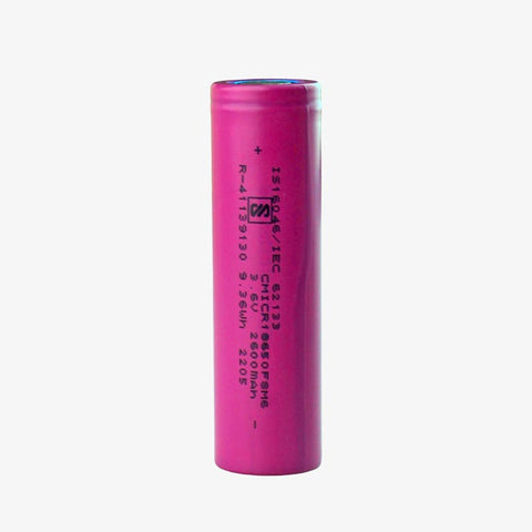 18650 Li-ion 2600mAh Rechargeable Battery