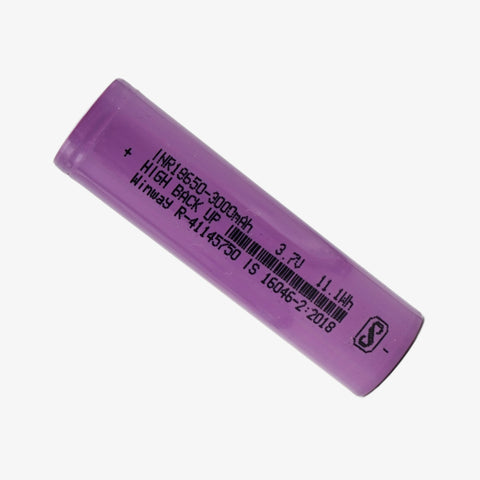 18650 Li-ion 3.7V 3000mAh Rechargeable Battery