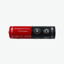 Load image into Gallery viewer, 18650 Li-Ion 3.7V 6000mAh Rechargeable Battery