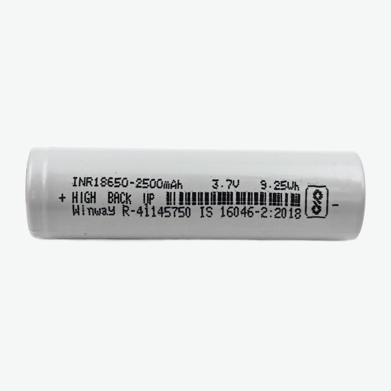 18650 Li-ion 2500mAh Rechargeable Battery