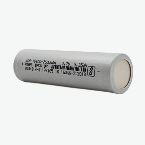 18650 Li-ion 2500mAh Rechargeable Battery Copy