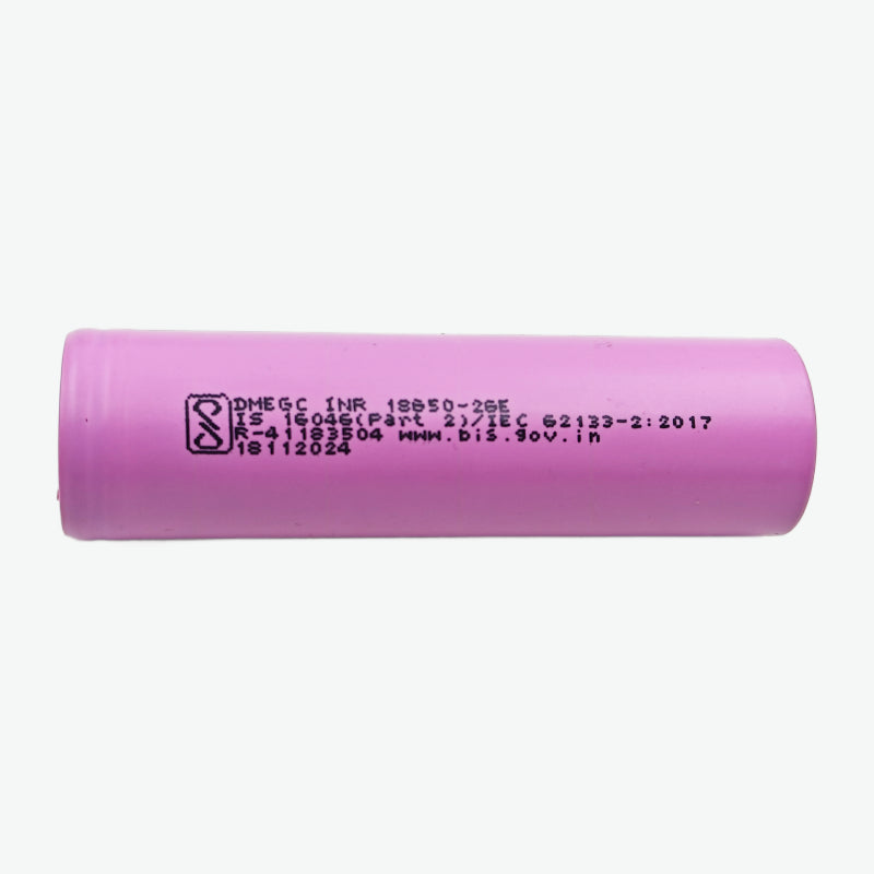 18650 Li-ion 2600mAh Rechargeable Battery