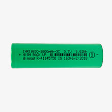 Load image into Gallery viewer, 18650 Li-ion 2600mAh Rechargeable Battery - Original