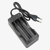 18650 Li-ion Battery Charger with Wire - 2 Cell
