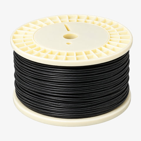 18AWG Solid Core PVC Wire 0.8sq.mm - Black