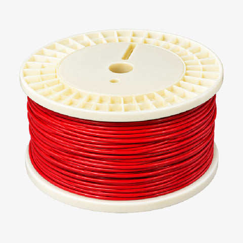 18AWG Solid Core PVC Wire 0.8sq.mm - Red