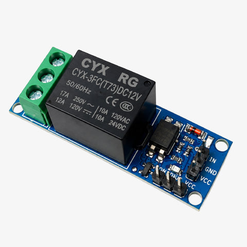 1 Channel 12V 10A Relay Module with Optocoupler