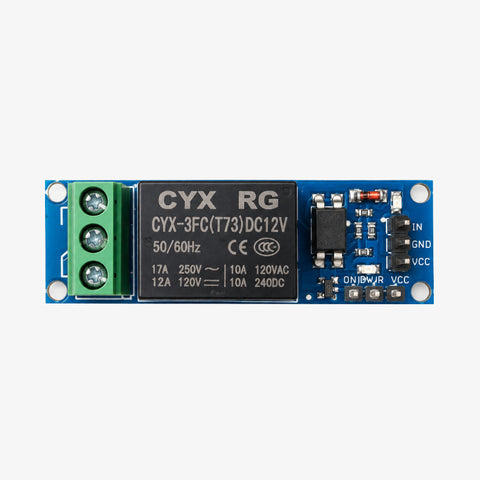 1 Channel 12V 10A Relay Module with Optocoupler