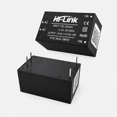 Hi-Link 15V 5W AC to DC Switch Power Supply Module (HLK-5M15)