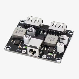 2-Channel USB QC3.0 QC2.0 DC-DC Buck Converter Charging Step-Down Module