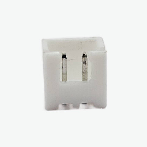 2-Pin Right Angle JST XH Male Connector - 2.54mm PCB Mount