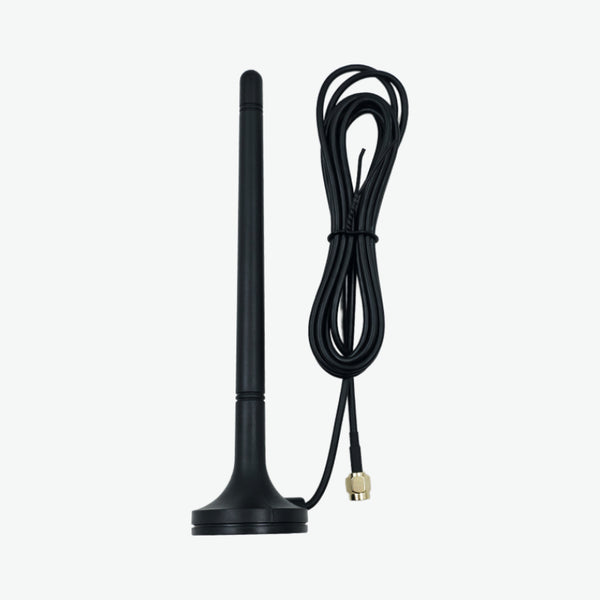 AntennaHome AH2G.401 2.4GHz 2dBi H175 Rubber Magnetic SMA-J Antenna