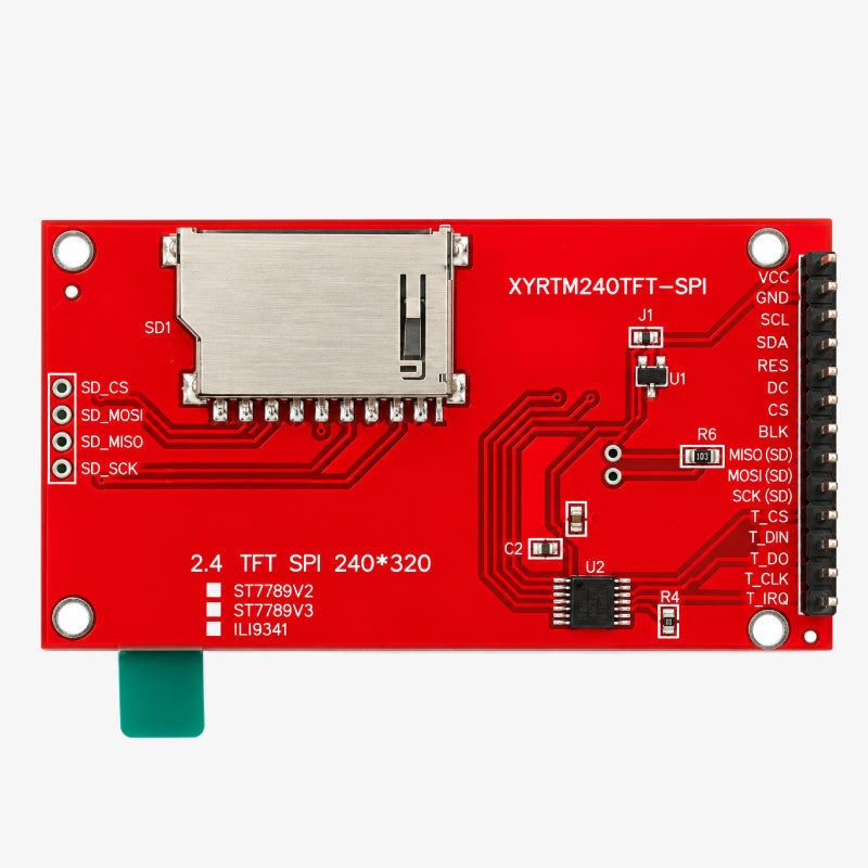 2.4 Inch 240x320 TFT Touch Screen Display Module