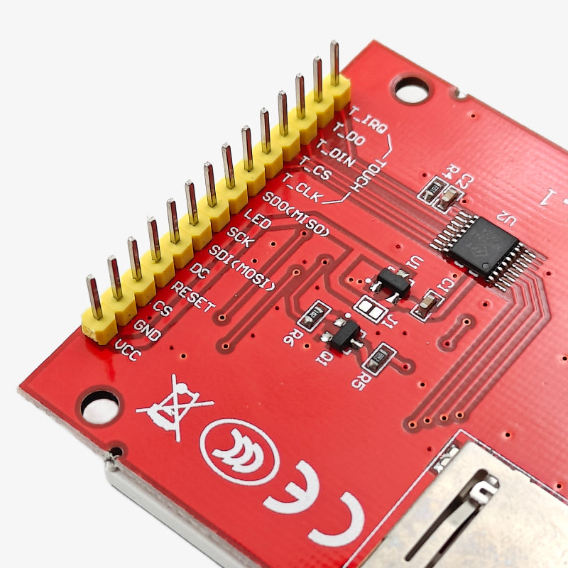 2.8 Inch SPI Touch Screen Display Module - TFT Display 240×320 PX