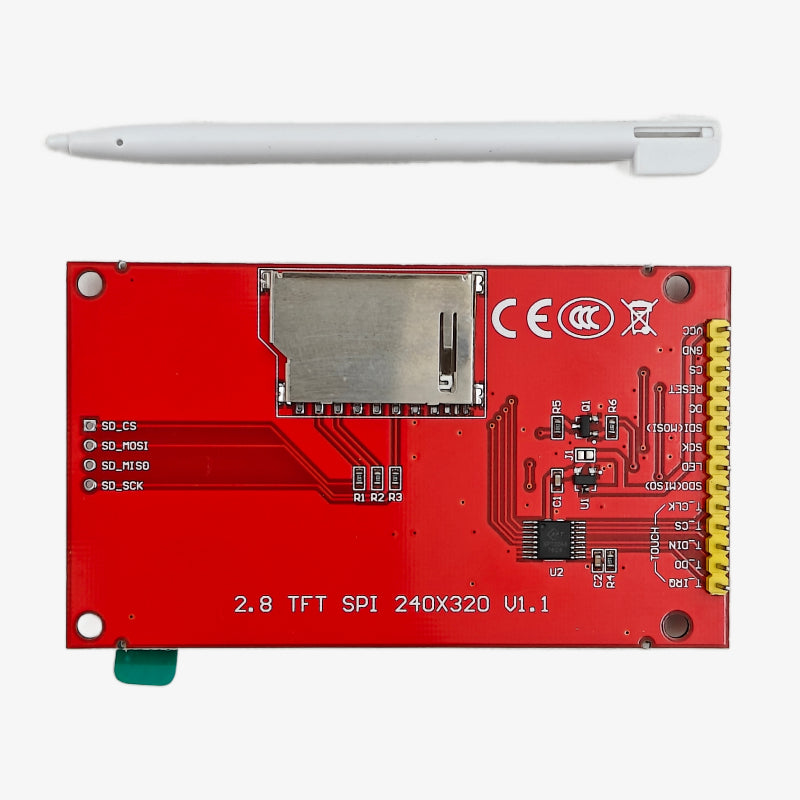 2.8 Inch SPI Touch Screen Display Module - TFT 240×320
