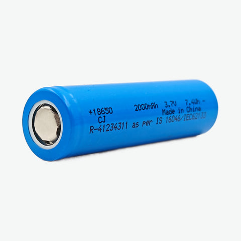 2000mAh 18650 Li-ion Rechargeable Battery - Original