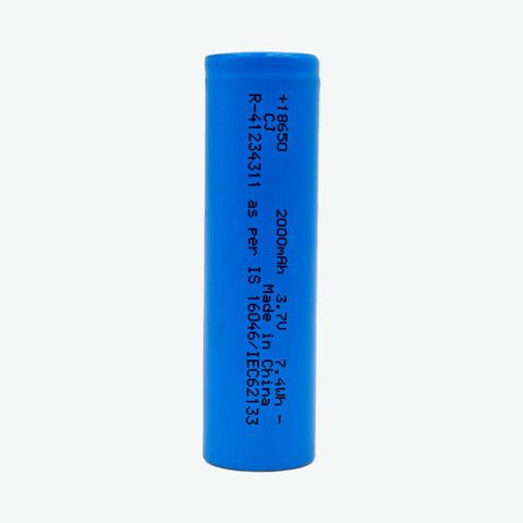 2000mAh 18650 Li-ion Rechargeable Battery - Original