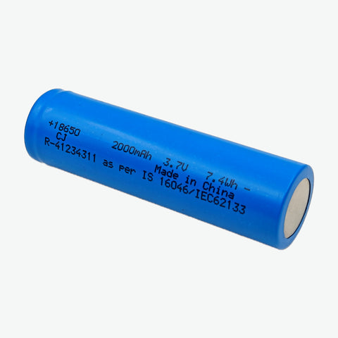 2000mAh 18650 Li-ion Rechargeable Battery - Original