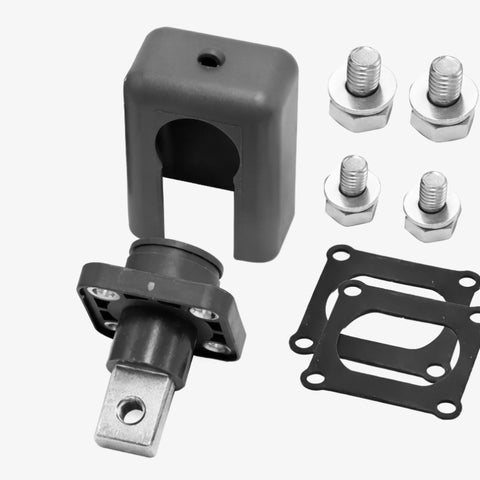 200A Lithium Battery Terminal Block Wall Mount Power Distribution Terminal Black