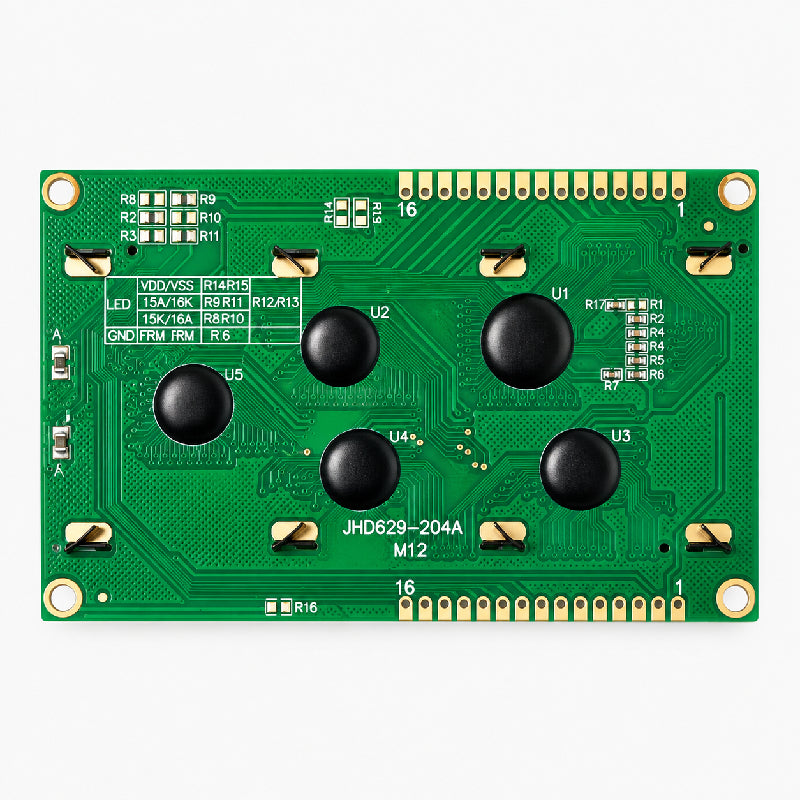 JHD 20x4 LCD Display (Blue Backlight)
