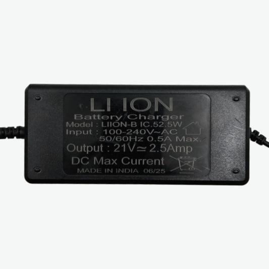 21V 2.5A Lithium-Ion Battery Charger for 5S NMC Battery Pack
