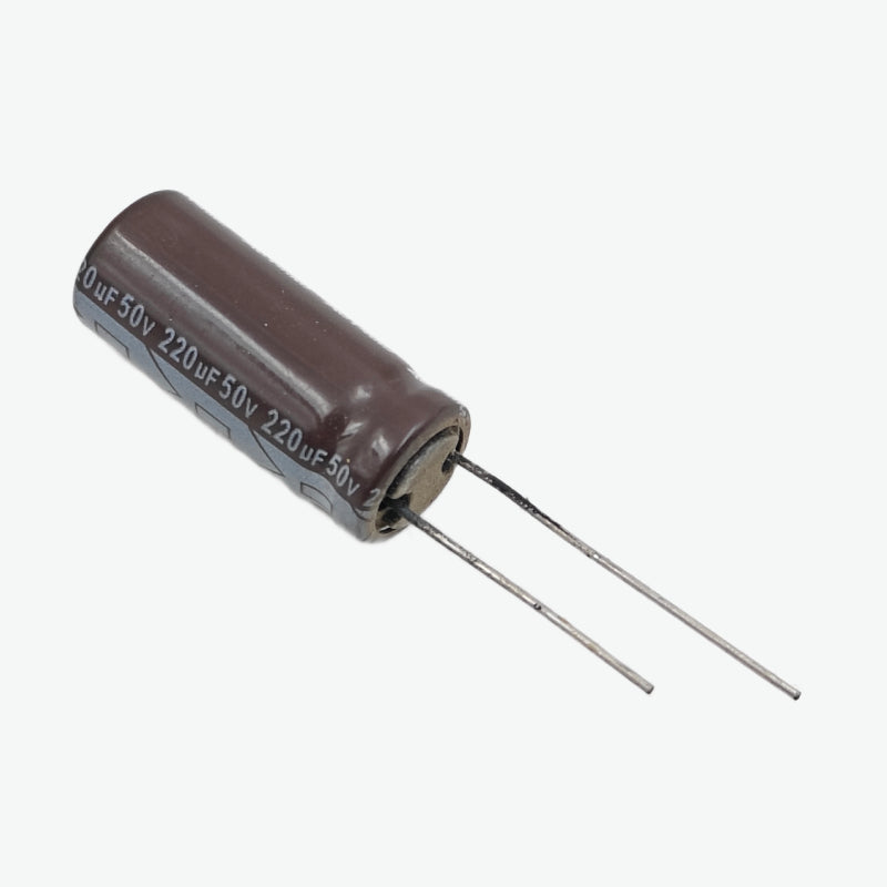 220uF 50V Radial Electrolytic Capacitor