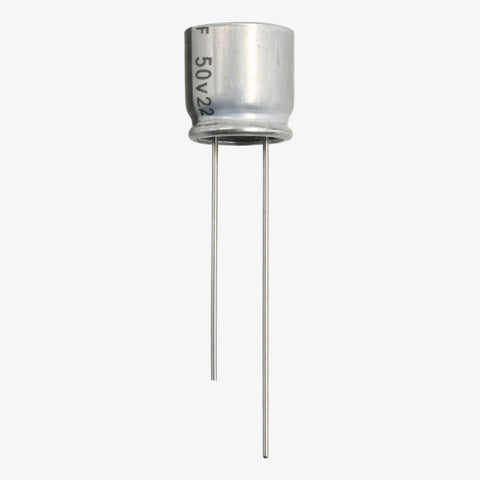 220uF 50V Radial Electrolytic Capacitor(AISHI) - Through Hole Package