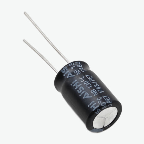 220uF 63V Radial Electrolytic Capacitor - Through Hole Package