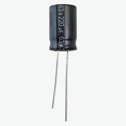 220uF 63V Radial Electrolytic Capacitor - Through Hole Package-image-11