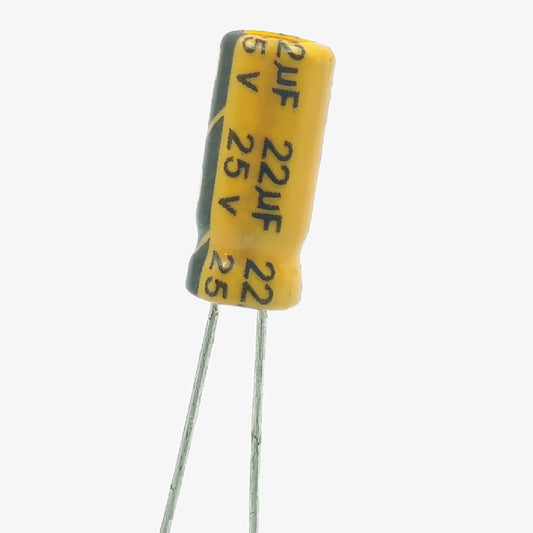 22uF 25V Aluminum Radial Electrolytic Capacitor - Through Hole Package-picture-14