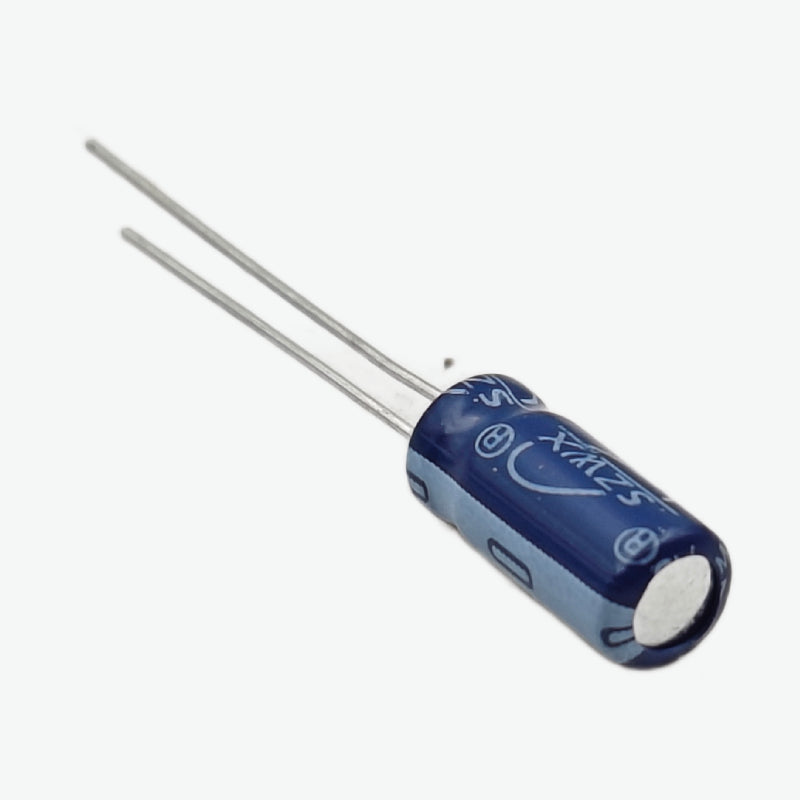 22uF 50V Radial Electrolytic Capacitor - Through Hole Package