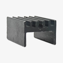 Load image into Gallery viewer, TO-220 Black Aluminum Heat Sink - SYN1510 20mm
