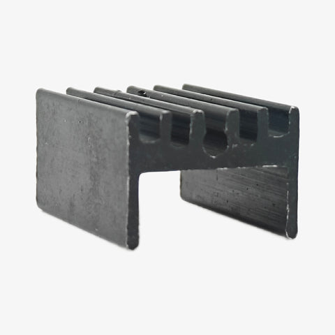 TO-220 Black Aluminum Heat Sink - SYN1510 20mm