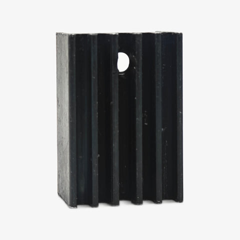 TO-220 Black Aluminum Heat Sink - SYN1510 20mm