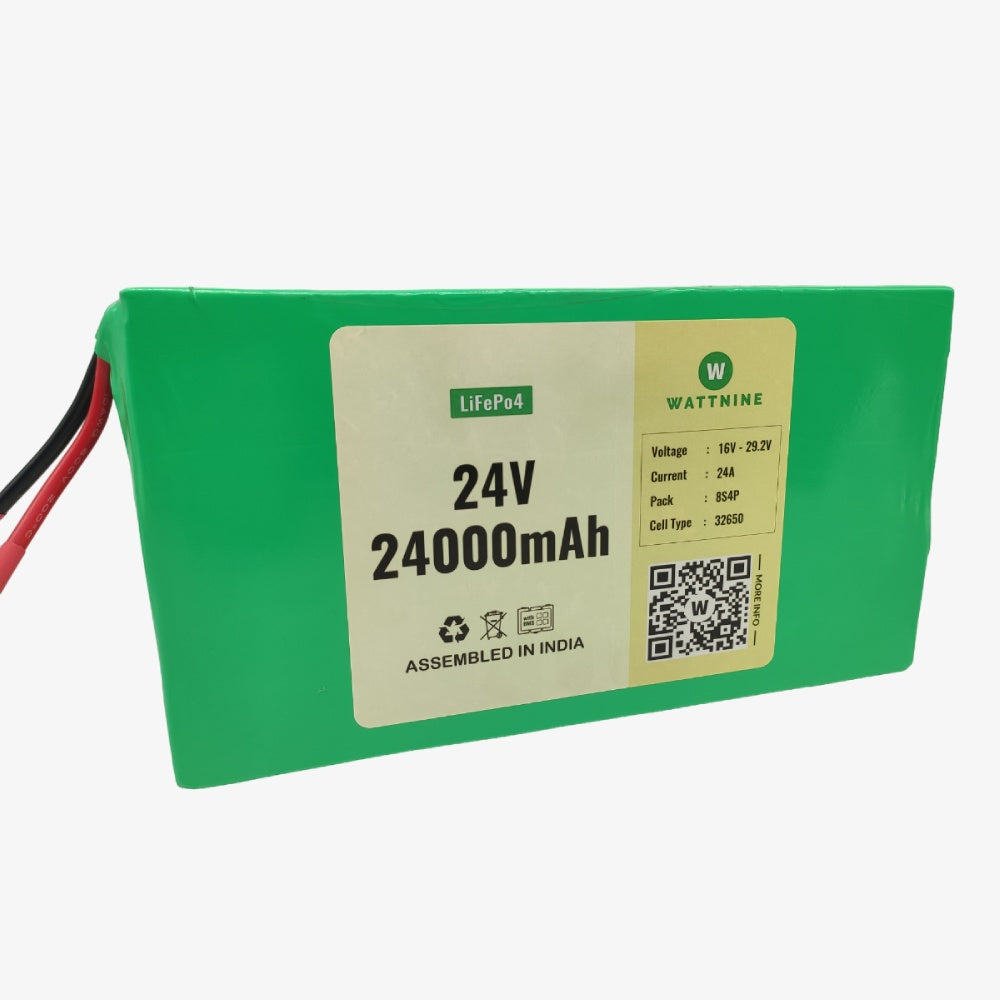 24V 24000mAh 24Ah Lithium Battery