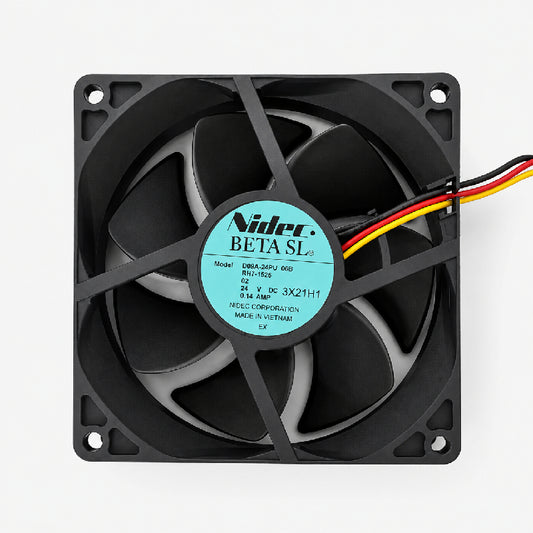 24V 9225 DC Oil Containing Silent Bearing Cooling Fan - 280mm Cable Length