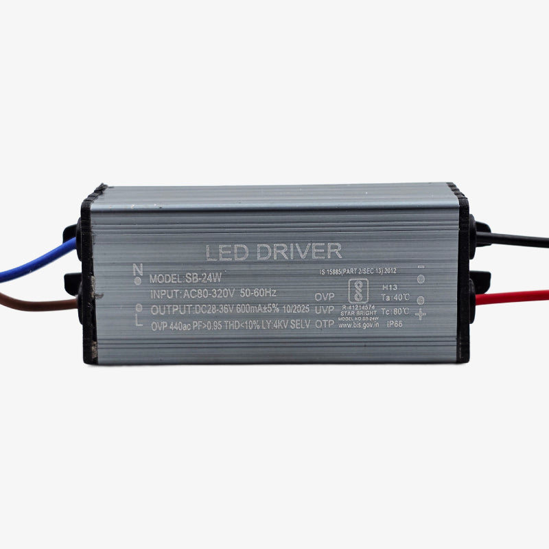 24W LED Driver Module with 600mA Output Current and 4kV Surge Protection