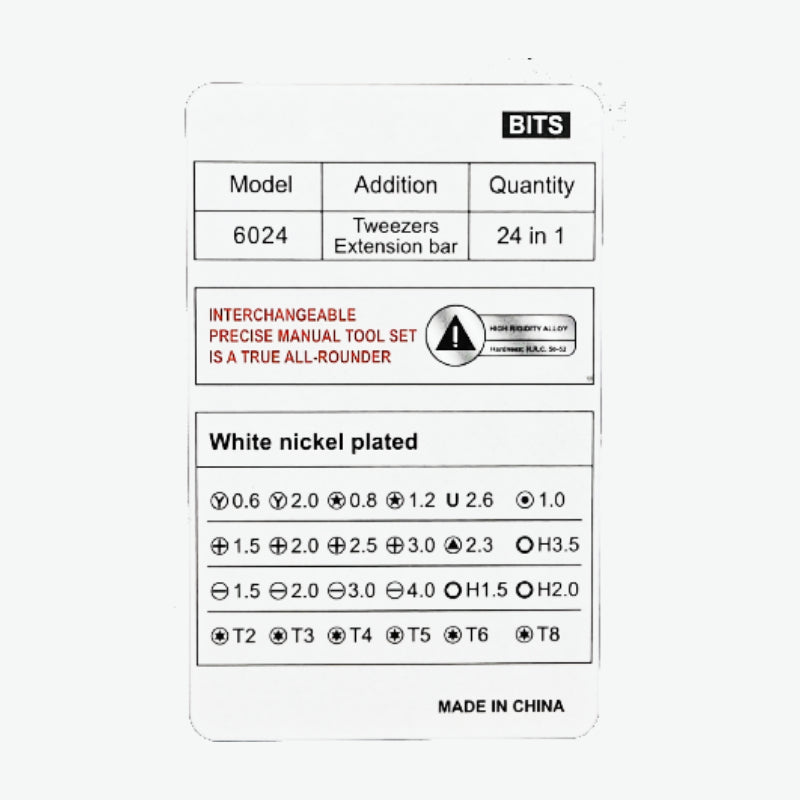 24 in 1 Precision Screwdriver Tool Set Kit (24 Pcs Set)