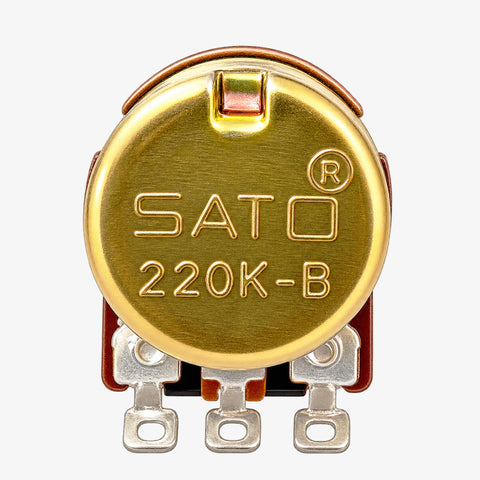 220K Rotary Potentiometer - 220k ohm Linear Taper Variable Resistor (3-Pin Panel Mount)