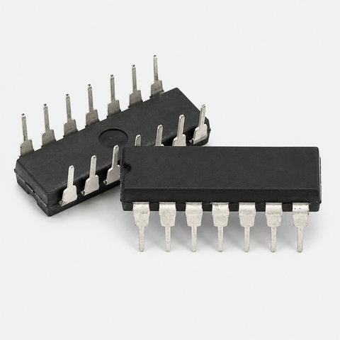 74LS93 Dual JK Flip-Flop with Clear IC - DIP-14 Package