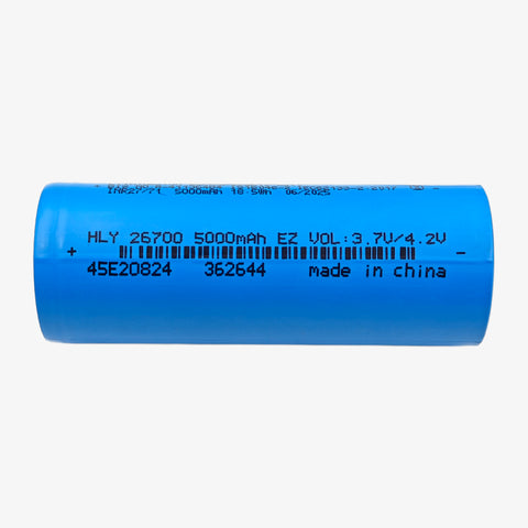 HLY 26650 3.6V 5000mAh 3C Lithium-Ion Rechargeable Cell