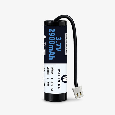 WATTNINE® 3.7V 2900mAh Rechargeable Lithium-ion Battery Pack with Warranty for GPS, CCTV, and Commercial Application