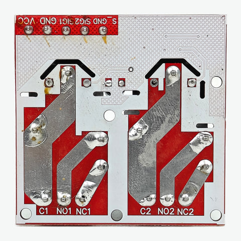 2 Channel Relay Module 5V 40A/30A High and Low Level Trigger Relay Control Module