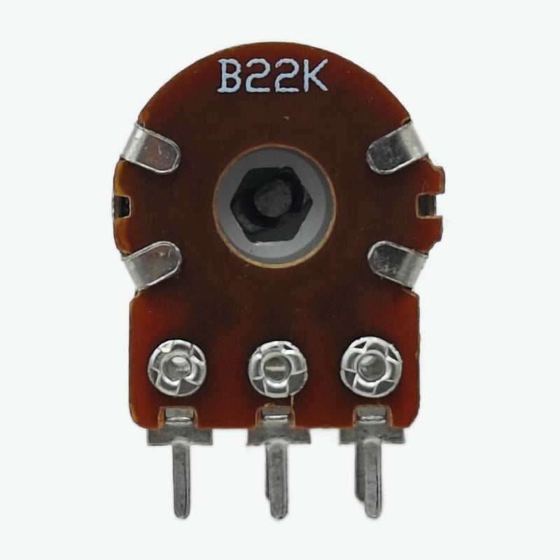 22K Ohm Dual Gang Rotary Potentiometer 6 Pin